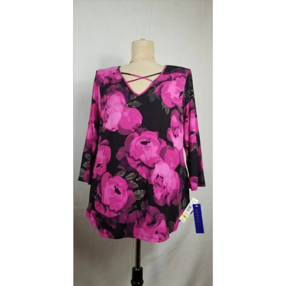 Floral Womens Blouse - Picture 1 of 3